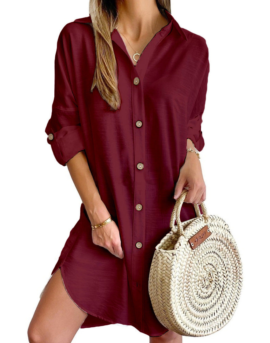 Rebel Luxe Shirt Dress