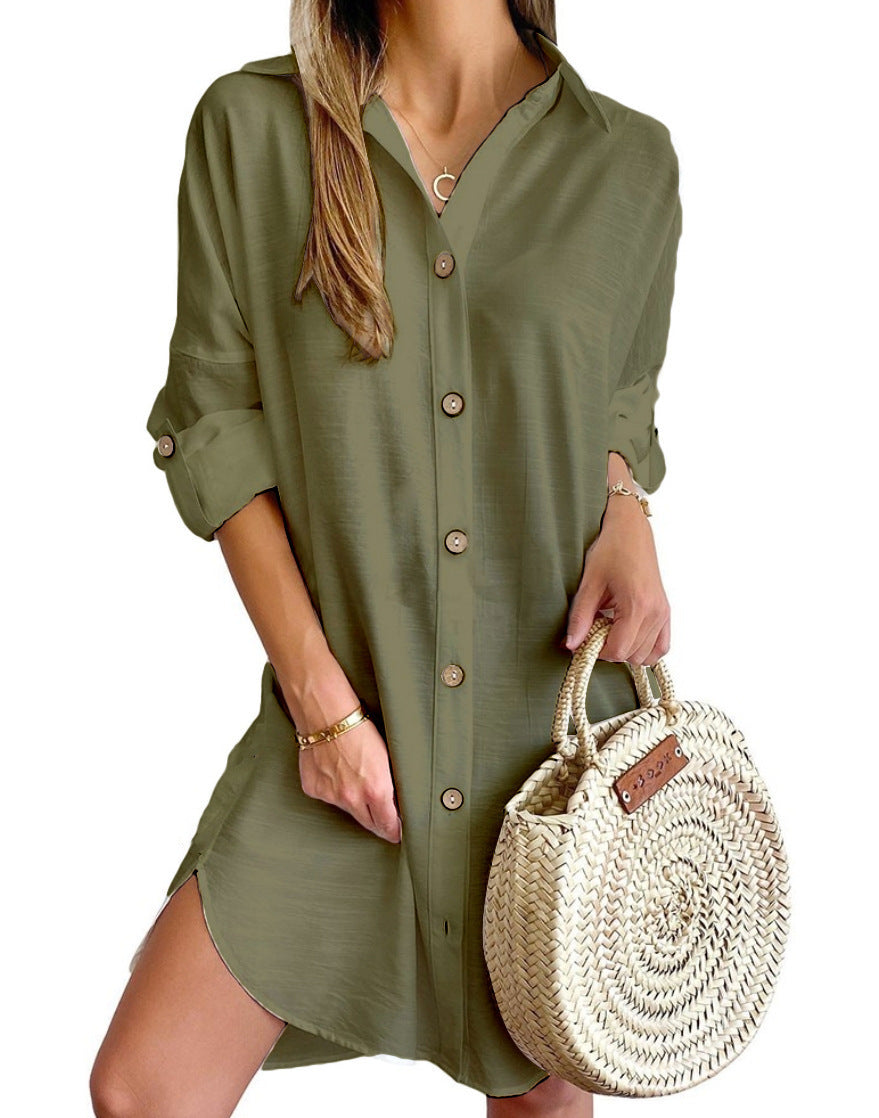 Rebel Luxe Shirt Dress