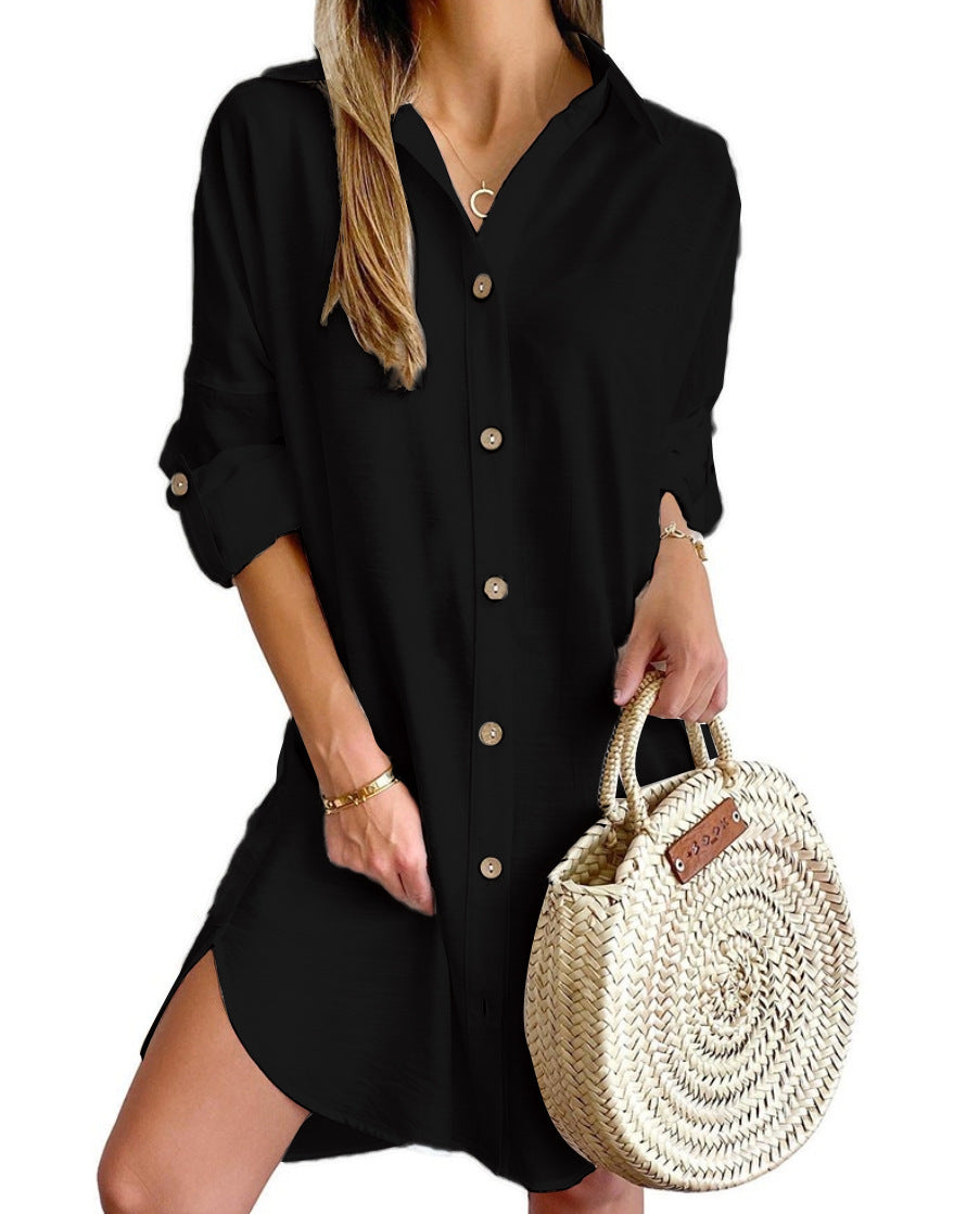 Rebel Luxe Shirt Dress