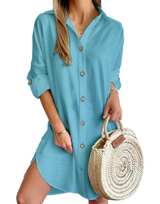 Rebel Luxe Shirt Dress