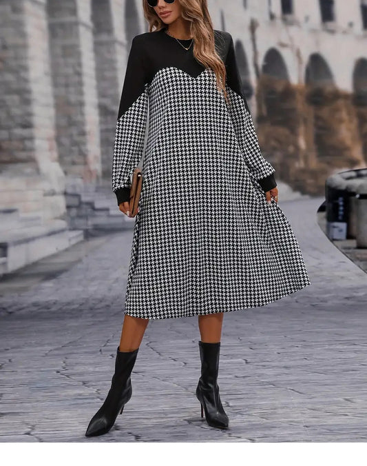 Monroe Code Midi Dress