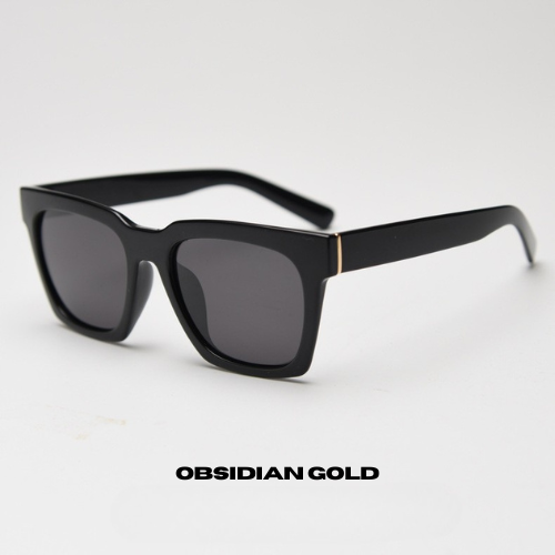 Obsidian Edge Square Sunglasses