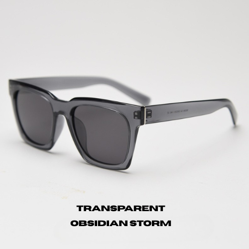Obsidian Edge Square Sunglasses